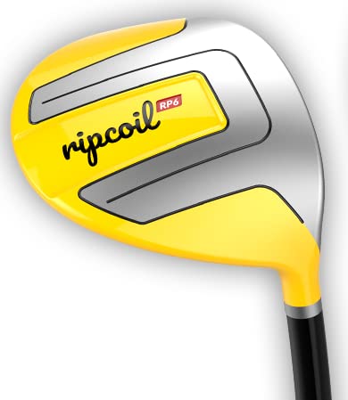 Ripcoil RP6 -Golf Swing Training Aid and Distance Trainer, Whippy Shaft and Driver Head, Hit Balls with This Aid, Increase Swing Speed and Distance Fast LEFT HAND - BeesActive Australia