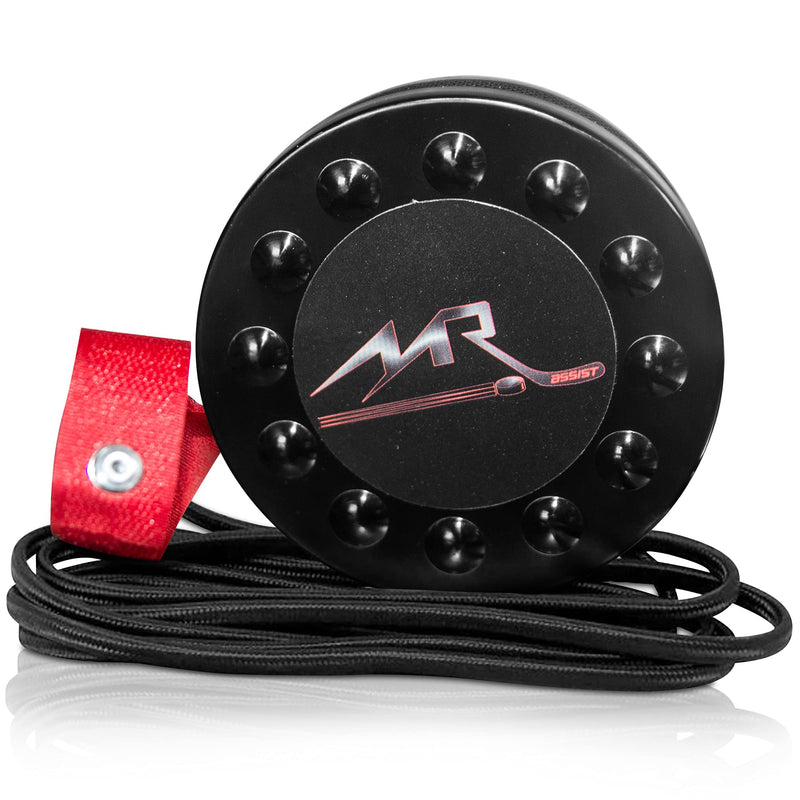 Mr. Assist Hockey Trainer - for Passing Pass Catching Stickhandling - Better in-Game Puck Handling Softer & Faster Hands - Off-Ice Practice Device - Professional Grade Equipment - BeesActive Australia