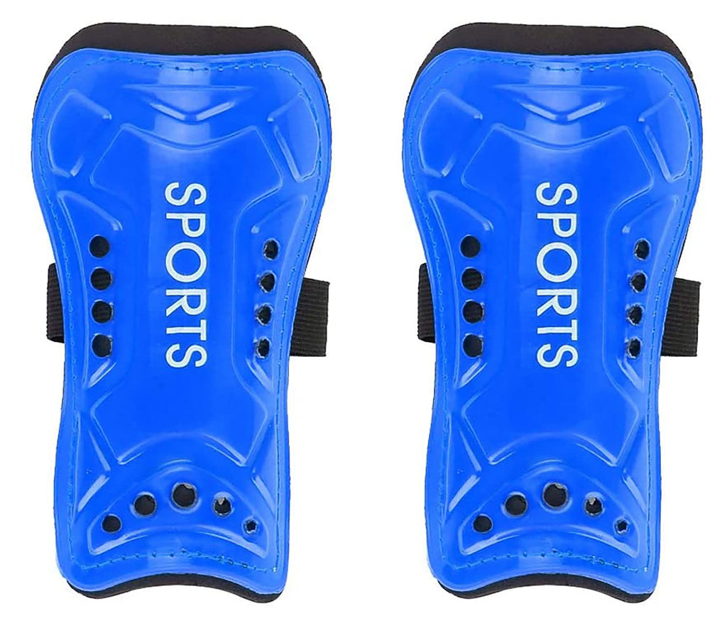 YICYC Soccer Shin Guards Kids Youth, Shin Pads and Shin Guard Sleeves for 3-15 Years Old Boys and Girls for Football Games Training, EVA Cushion Protection Reduce Shocks and Injurie Blue Small - BeesActive Australia