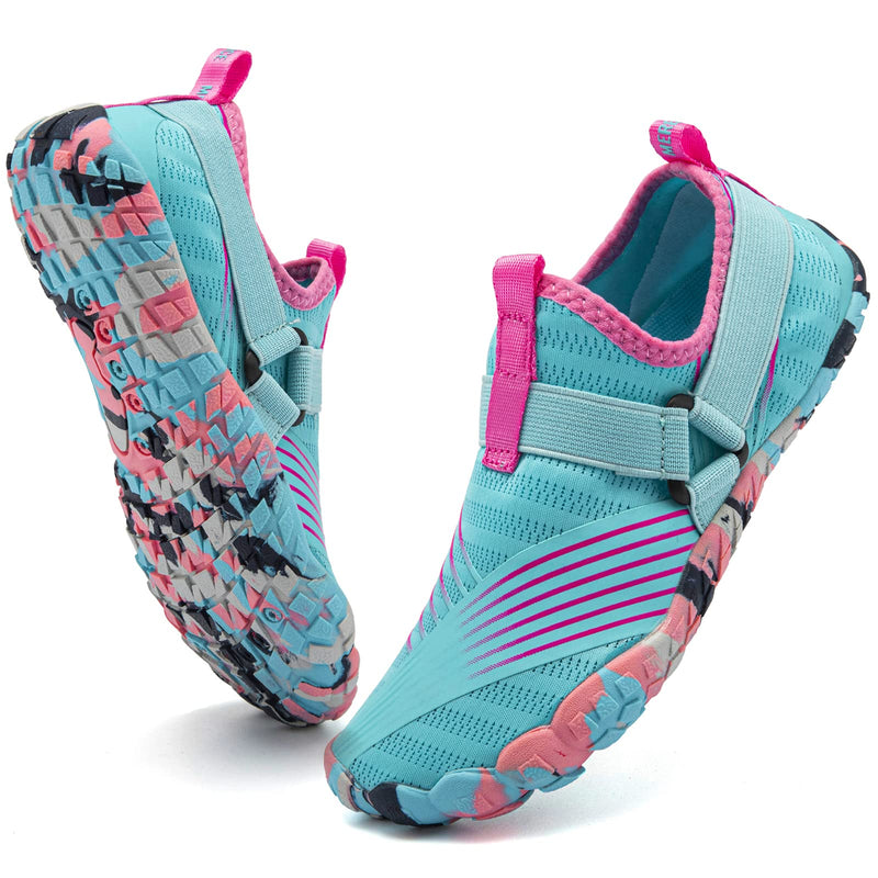 CIOR Boys & Girls Water Shoes Sports Aqua Athletic Sneakers Lightweight Sport Shoes(Toddler/Little Kid/Big Kid) 11.5 Little Kid 559.light Blue - BeesActive Australia