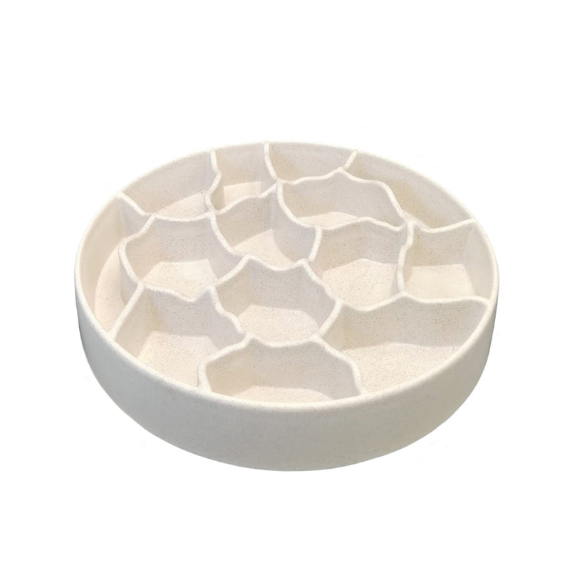 8 Inch Slow Feeder Dog Bowl, Dog Bowl, Maze Pet Bowls,Cat Bowls, Anti Gulping Healthy Eating, Slow Feeder Pet Bowl, Slow Eating Healthy Design for Small Medium Size Dogs & Cats Primary color - BeesActive Australia