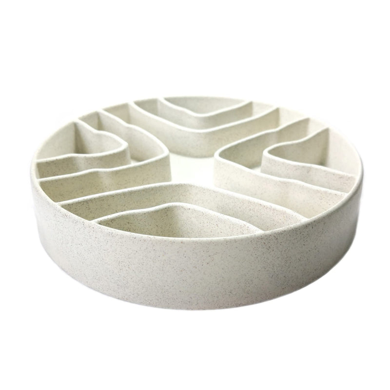 8-Inch Slow Feeder Dog Bowl, Dog Bowl, Maze Pet Bowls,Cat Bowls,Anti Gulping Healthy Eating, Slow Feeder Pet Bowl, Slow Eating Healthy Design for Small Medium Size Dogs & Cats Primary color - BeesActive Australia