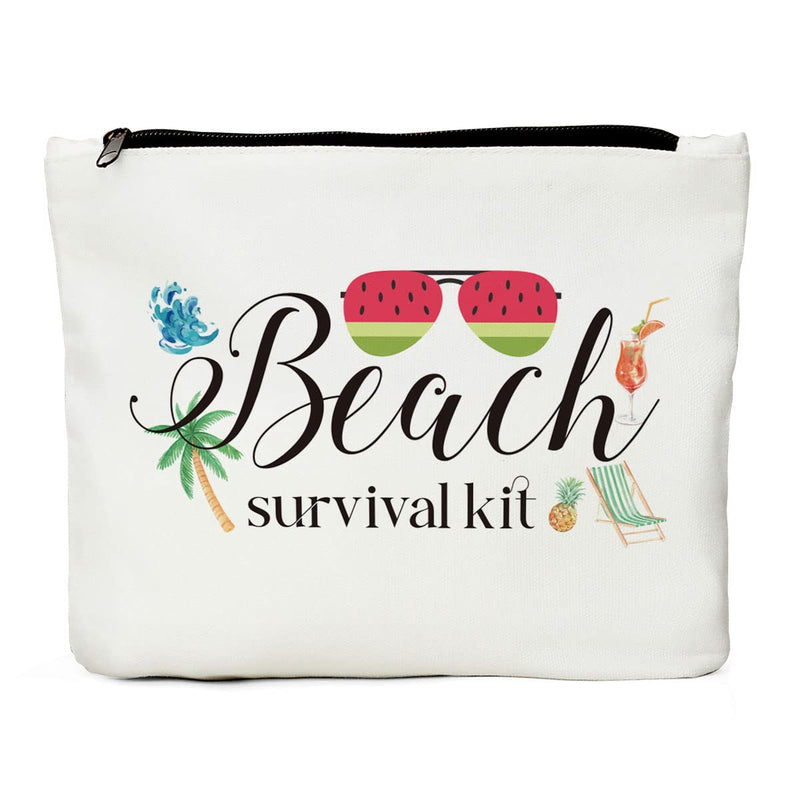 Beach Bags for Women, Sunscreen Bag, Beach Kit, Beach Bags for Women, Beach Survival Kit, Waterproof Makeup Bag, Wictoria Secret Makeup Bag, Beach Gifts for Women, Small Beach Bag - BeesActive Australia