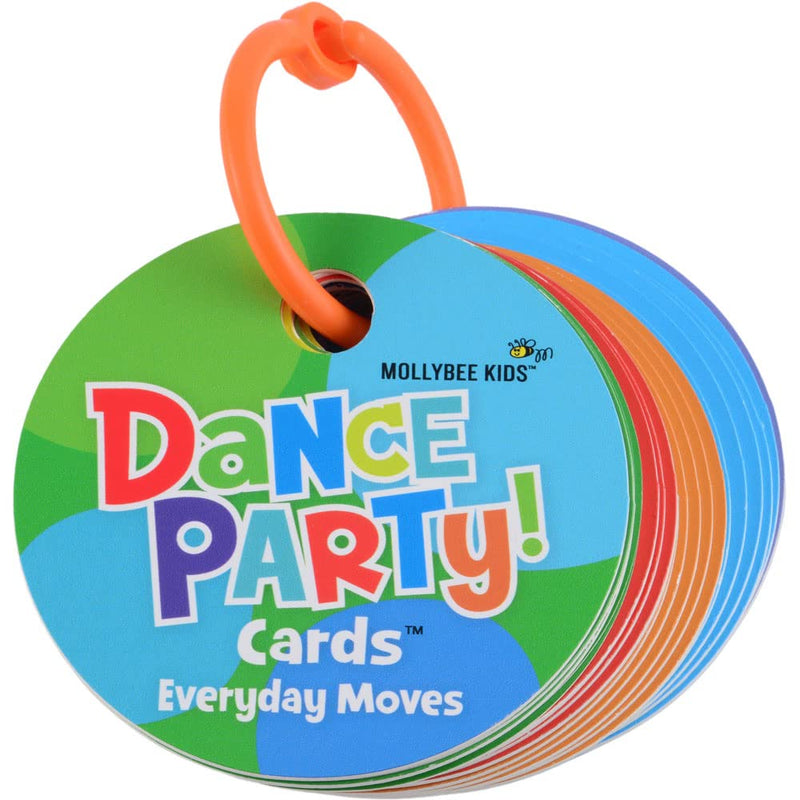 MOLLYBEE KIDS Preschool Dance Party Cards, Everyday Moves - BeesActive Australia