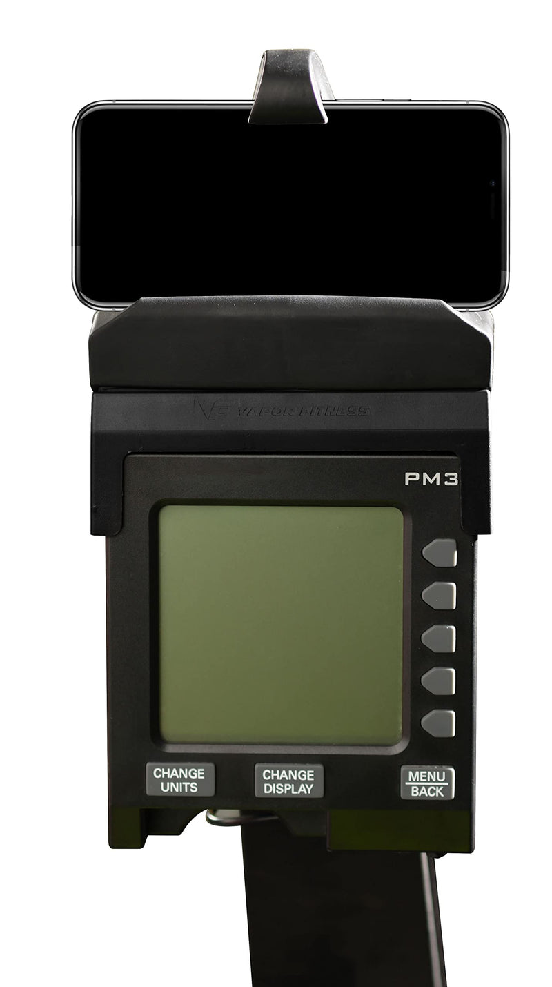Smartphone Cradle Designed for Concept 2 Rowing Machine PM3 Monitor, PM4 Monitor, Silicone Phone Holder with Adapter Compatible with Concept2 Pm3 and Pm4 Monitors… Black - BeesActive Australia
