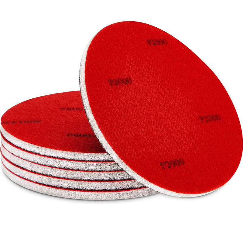 6 Pieces Bowling Accessories Bowling Ball Sand Pads Sanding Pads Bowling Ball Sanding Kit (2000 Grit) 2000 Grit - BeesActive Australia