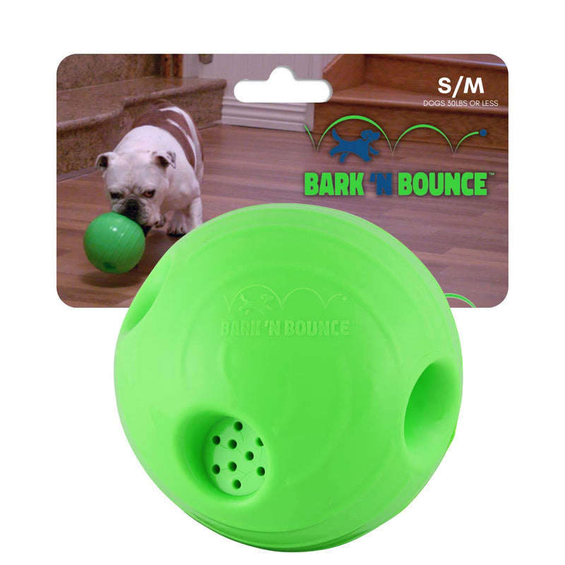Bark N Bounce: The Interactive Dog Toy Ball That Bounces and Laughs, Engaging Your Dog's Natural Instincts Small/Medium 3.75 Inches - Dogs 30lbs and under - BeesActive Australia