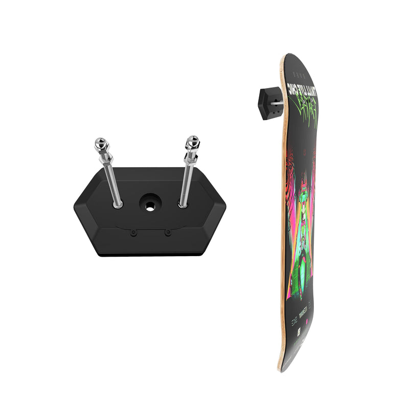 Hikeen Skateboard Wall Mount Skateboard Hanger for Skateboard Deck Display and Storage, Floating Effect 1 Packs - BeesActive Australia