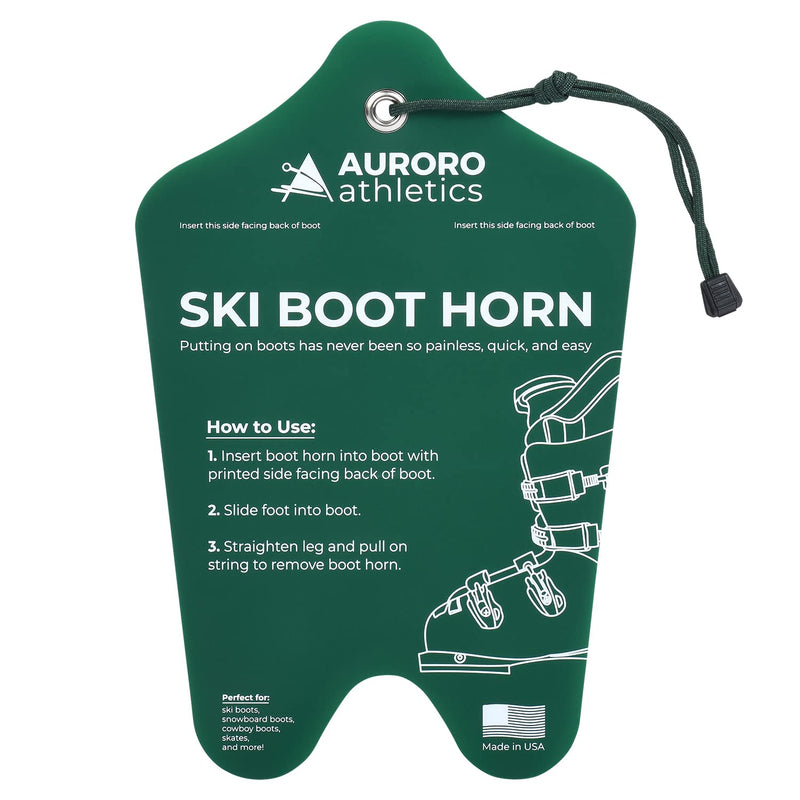 Ski Boot Horn - Tallest Ski Boot Horn, Shoe Horn for Ski and Snowboard Boots, Fits All Ski Boots, Reduces Foot and Ankle Pain, Helps Insert Boot Liners, Great for Skiers of All Ages - BeesActive Australia