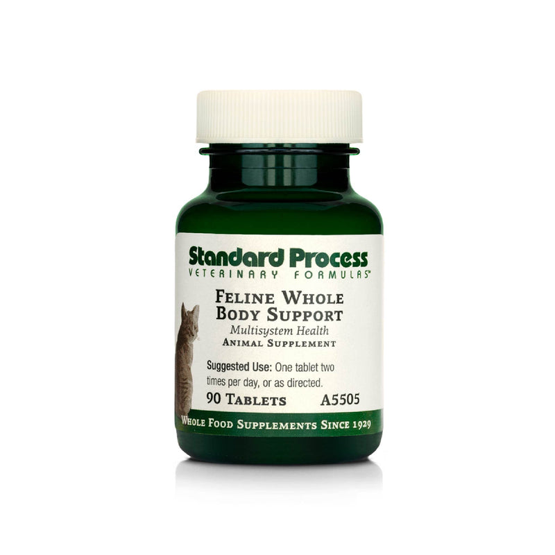 Standard Process - Feline Whole Body Support - Daily Supplement for Cats - 90 Tablets - BeesActive Australia