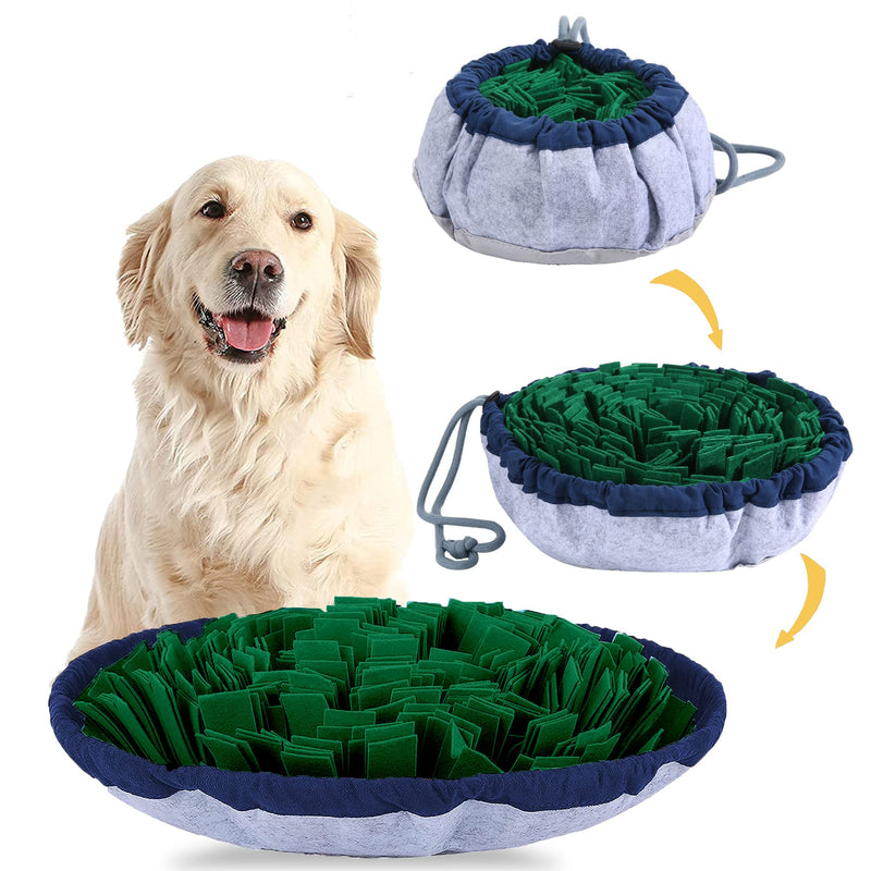 PET ARENA Adjustable Snuffle mat for Dogs, Dog Puzzle Toys, Enrichment Pet Foraging mat for Smell Training and Slow Eating, Stress Relief Interactive Dog Toy for Feeding, Dog Mental Stimulation Toys - BeesActive Australia