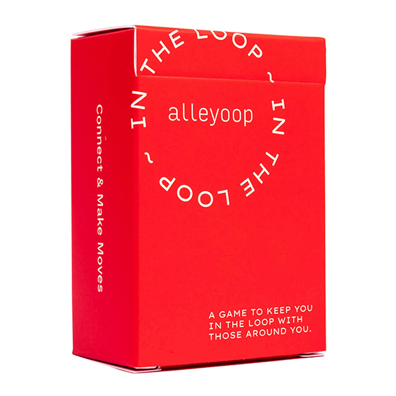 Alleyoop - in The Loop Card Game - Adult Card Game, Icebreaker and Conversation Starter - Fun, Engaging & Thoughtful Questions for Genuine Connection with Family & Friends of All Ages - BeesActive Australia