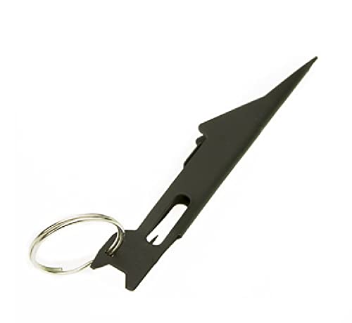 Fly Fishing Tying Tool Fishing Equipment Pocket Size Fast Knot Fish Line Tie Tackle Black - BeesActive Australia