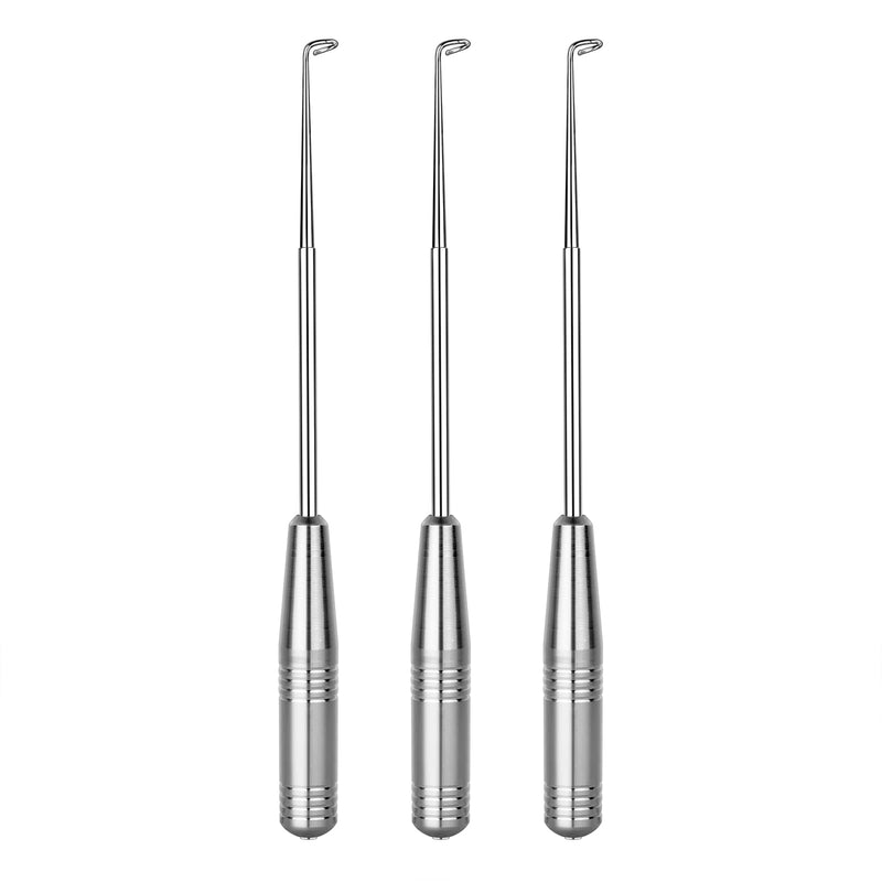 Dilsuaco Fish Hook Remover, 3PCS Fishing Hook Remover Tool kit for Fishing Accessories Pro Fishing Hooks Security Device Extractor Fish Hook Quick Remover Tool Kit Fast Decoupling (3 Colors) Grey - BeesActive Australia