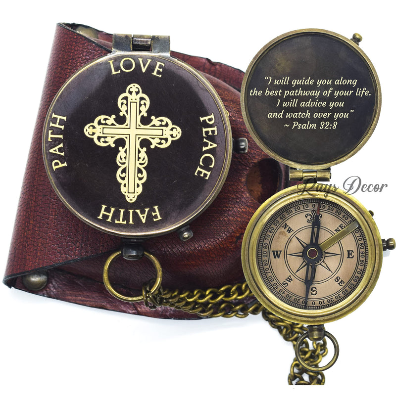 Baptism Gift, Engraved Comapss Gift Holy Compass for Baptism, Communion Gift, Nautical Gift, Keepsake Compass, Holy Gift Item Baptism Gift - BeesActive Australia