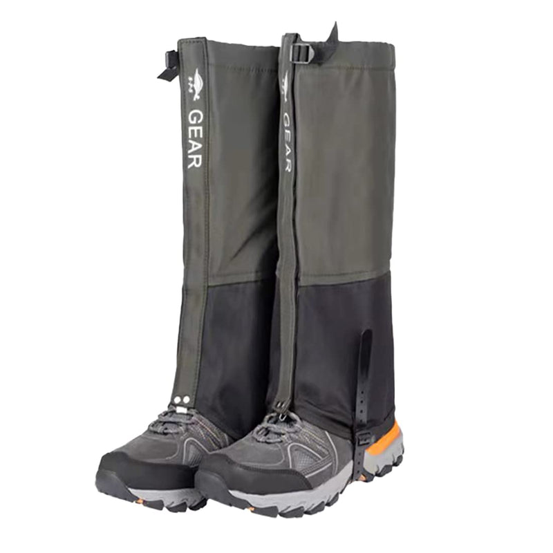 WUSHANG Leg Gaiter Snow Boot Gaiter Waterproof Gaiter for Men Women Shoe Gaiter for Hiking Hunting Skiing Camping Climbing Large - BeesActive Australia