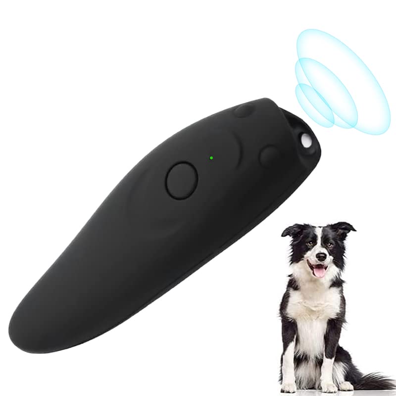 Redmogo Sonic Bark Deterrents Ultrasonic Handheld Dog Training Stop Bark Control Anti Barking Device Black - BeesActive Australia
