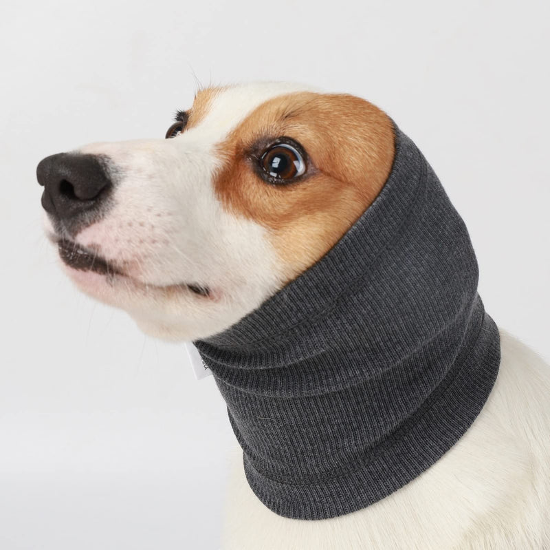 Quiet Ears for Dogs Hats Hoodies Dog's Ear Muffs Headband Noise Ear Protection for Dogs Small Grey1 - BeesActive Australia