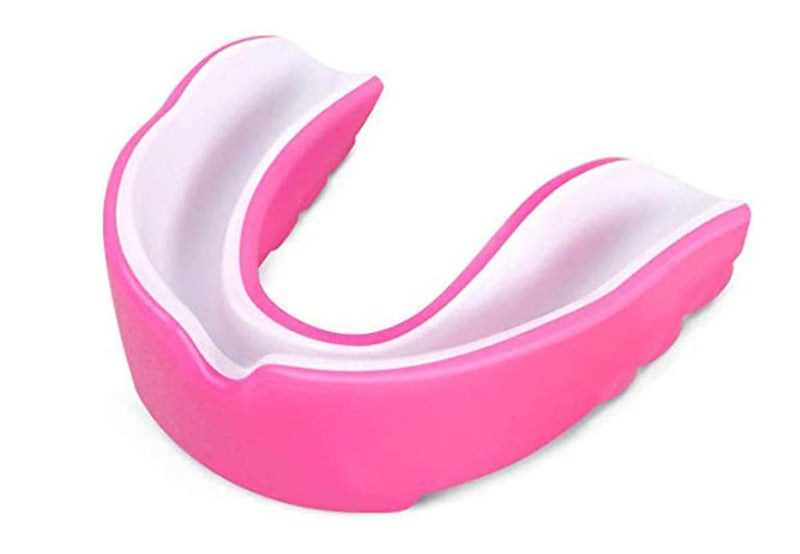 Youth Sport Mouth Guard, Professional Soft Sports Mouthguard for Boxing, Football, Basketball, Jujitsu, MMA, Hockey, Karate, Rugby Teeth Armor to Protect Braces for Kids, Adult&Youth Kids(Age 10&below) Pink - BeesActive Australia