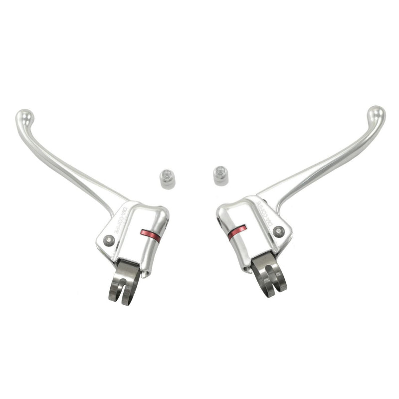Dia Compe DC135 Touring Brake Lever Set for Caliper & Cantilever Brake, Silver, DP2499 - BeesActive Australia