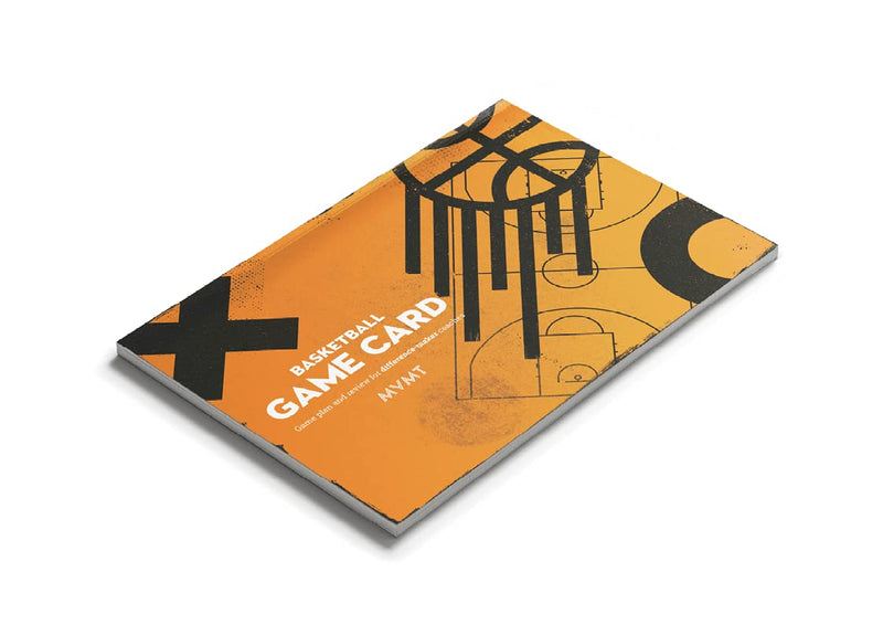 MVMT sports Basketball Game Card for Coaches - BeesActive Australia