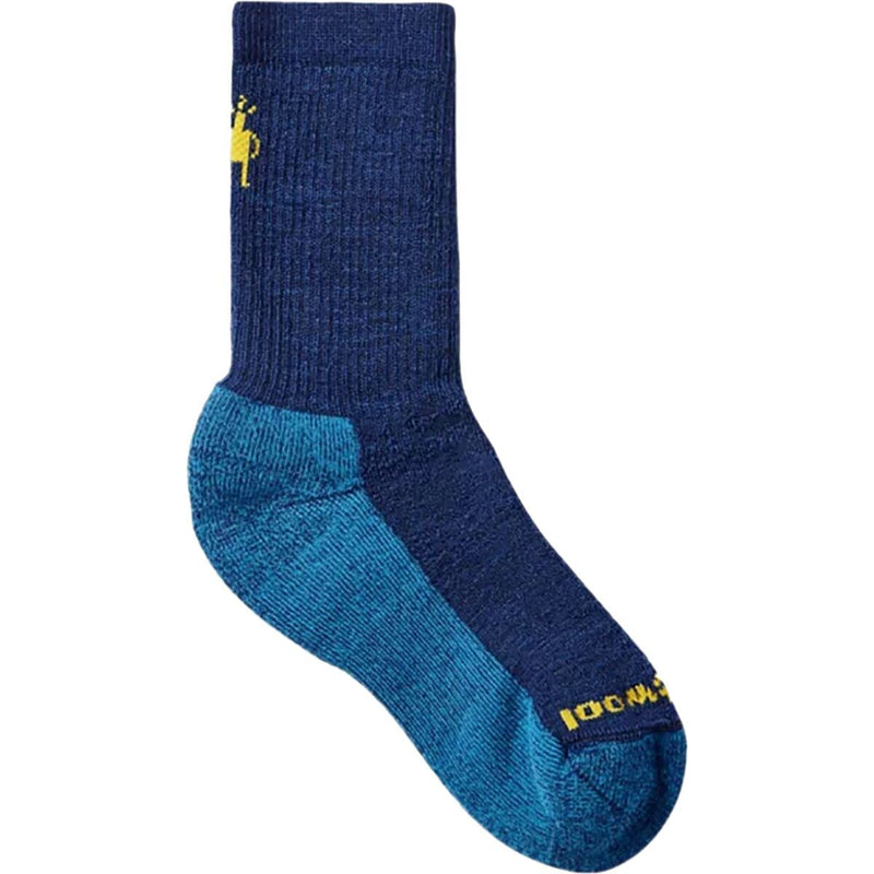 Smartwool Hike Full Cushion Crew Sock - Kids' Alpine Blue Small - BeesActive Australia