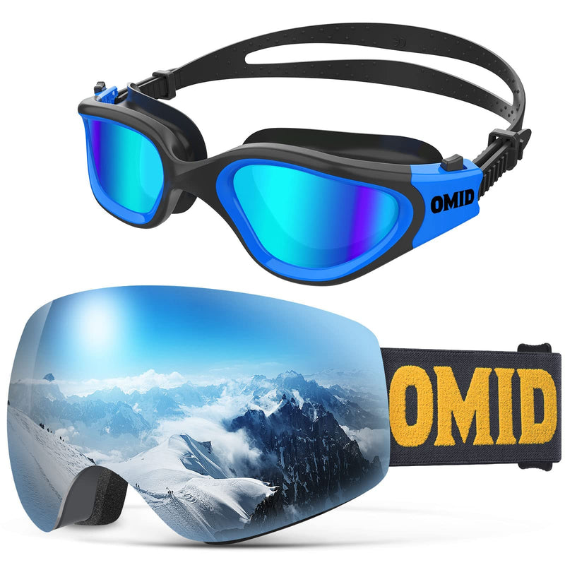 Kids Ski Goggles, OMID Anti-fog UV Protection Snow Goggles for Youth Boys Girls - BeesActive Australia
