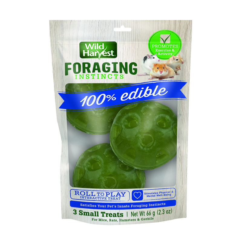 Wild Harvest® Foraging Instincts Roll n’ Play Interactive Treat, 3 Count, for Pet Mice, Rats, Hamsters and Gerbils - BeesActive Australia