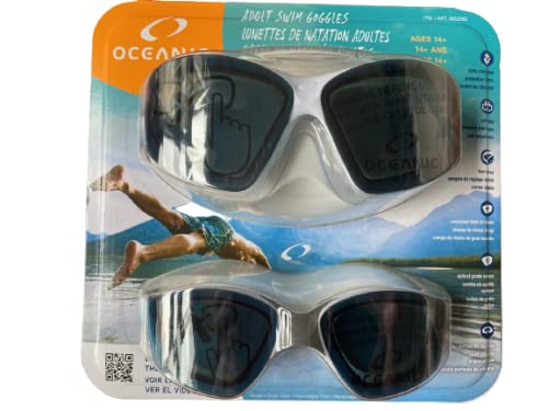 Oceanic Adult Swim Goggles, 2 Pack - BeesActive Australia