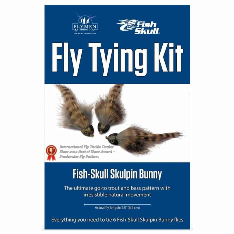 Flymen Fishing Company Skulpin Bunny Fly Tying Kit - BeesActive Australia