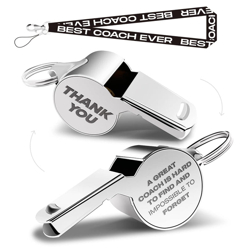 Whistles With Lanyard, Coach Whistle, Football Gifts, Football Soccer Hockey Basketball Volleyball Baseball Coach Gifts for Men Women Teacher Thank You Cheer Coach Gift – Great Coach is Hard to Find - BeesActive Australia