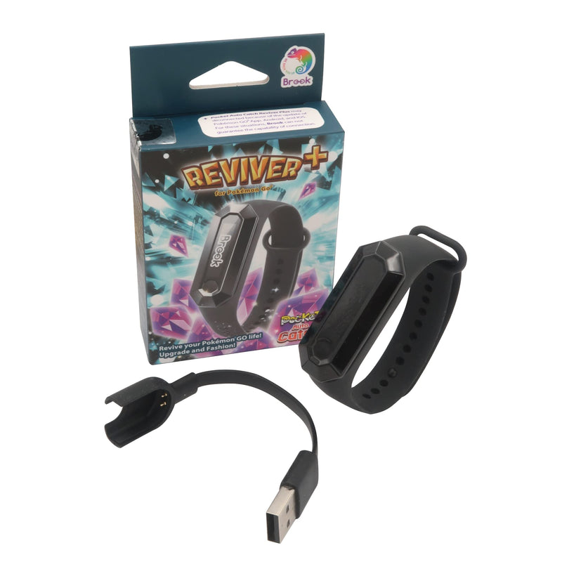 Mcbazel Brook Pocket Auto Catch Reviver Plus+ for Poke mon Go, Auto Catching Poke mon Collecting Items Wristband Bracelet Accessory, Reminder for Disconnection, Battery Capacity Display - BeesActive Australia