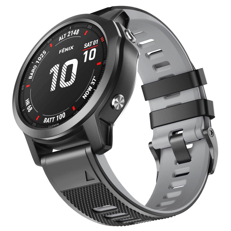 NotoCity for Fenix 6 Band 22mm Width Soft Silicone Watch Strap for Fenix 7/Fenix 5/Fenix 5 Plus/Fenix 6/Fenix 6 Pro/Forerunner 935/Forerunner 945/Approach S60/Quatix 5 - BeesActive Australia