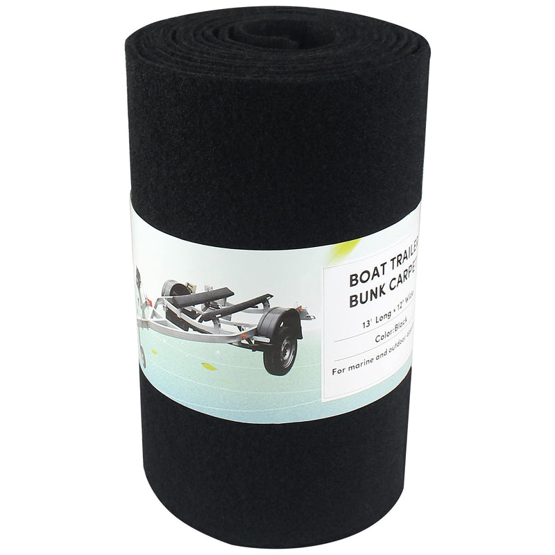 VEITHI Bunk Carpet for Boat Trailers- Boat Bunk Carpet Black 12in Wide x 13ft Long, Boat Trailer Bunk Padding for Boat Trailers or Jet Ski Ramps, 24oz Boat Trailer Bunks, Boat Trailer Bunk Carpet - BeesActive Australia