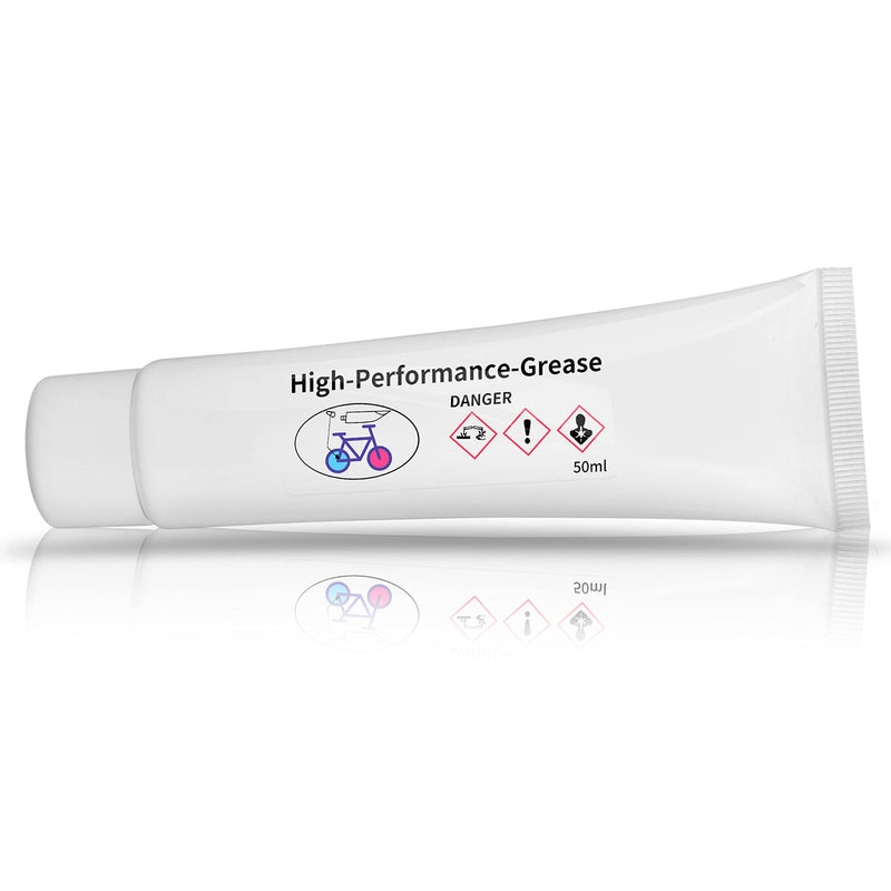 Bike Grease Bicycle Chain Lubricant – MTB brake bearing pedal axle Lube maintenance waterproof high temperature metal screw rust and corrosion cycling tool for Bike Derailleur Wheel Bolts Gear Motorcycle 50ml - BeesActive Australia