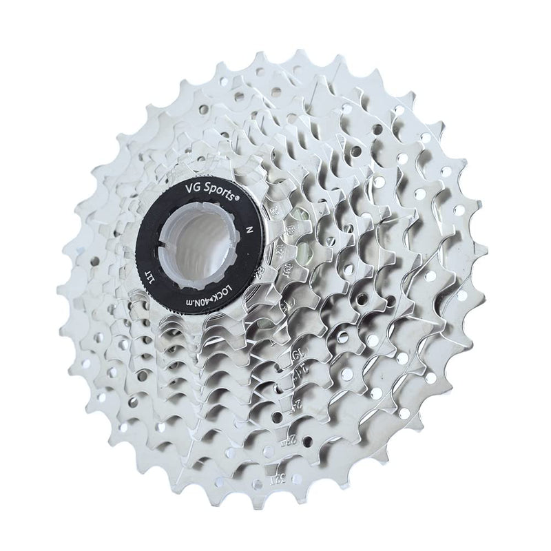 VG SPORTS 8/9/10/11 Speed Cassette 11-32T/11-36T/11-40T/11-42T/11-46T/11-50T Bicycle Cassette Fit for Mountain Bike/Road Bike Compatible with Shimano Sram - BeesActive Australia