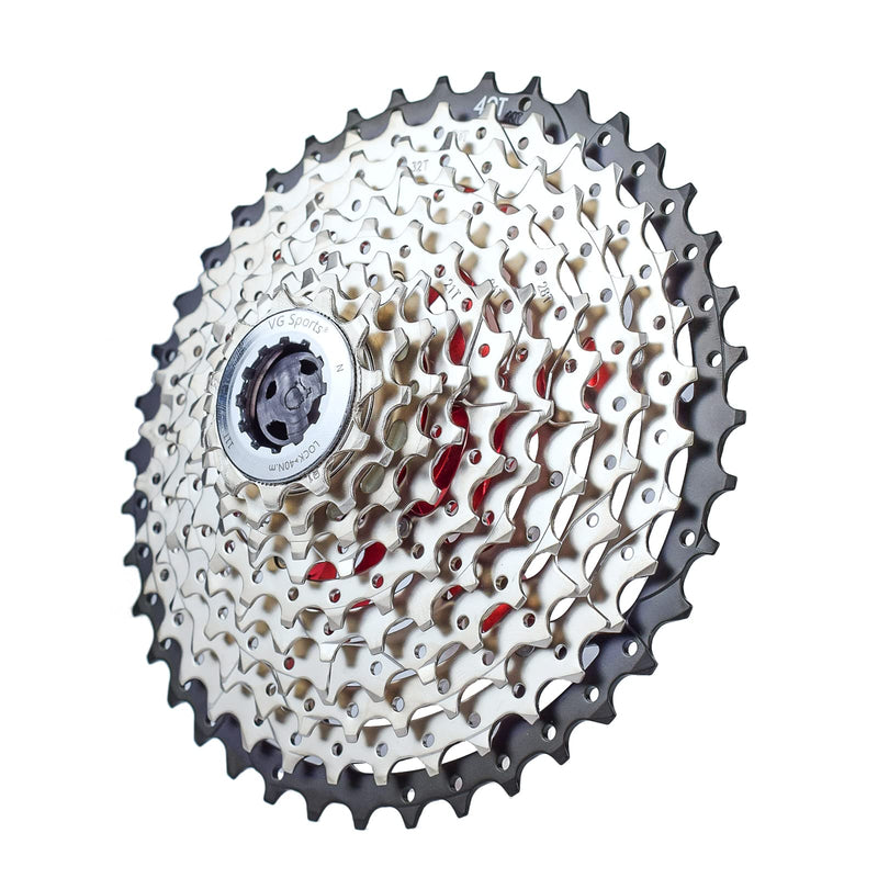 VG SPORTS 8/9/10/11/12 Speed Ultra-Light Bike Cassette for Mountain Bike 11-40T/11-42T/11-46T/11-50T/11-52T MTB Cassette Lightweight Aluminum Bracket Cassette - BeesActive Australia