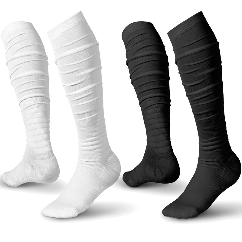 Chuarry Football Socks Non Slip Men Football Socks Extra Long Socks Soccer Socks Over The Knee Athletic Compression Socks 2 - BeesActive Australia