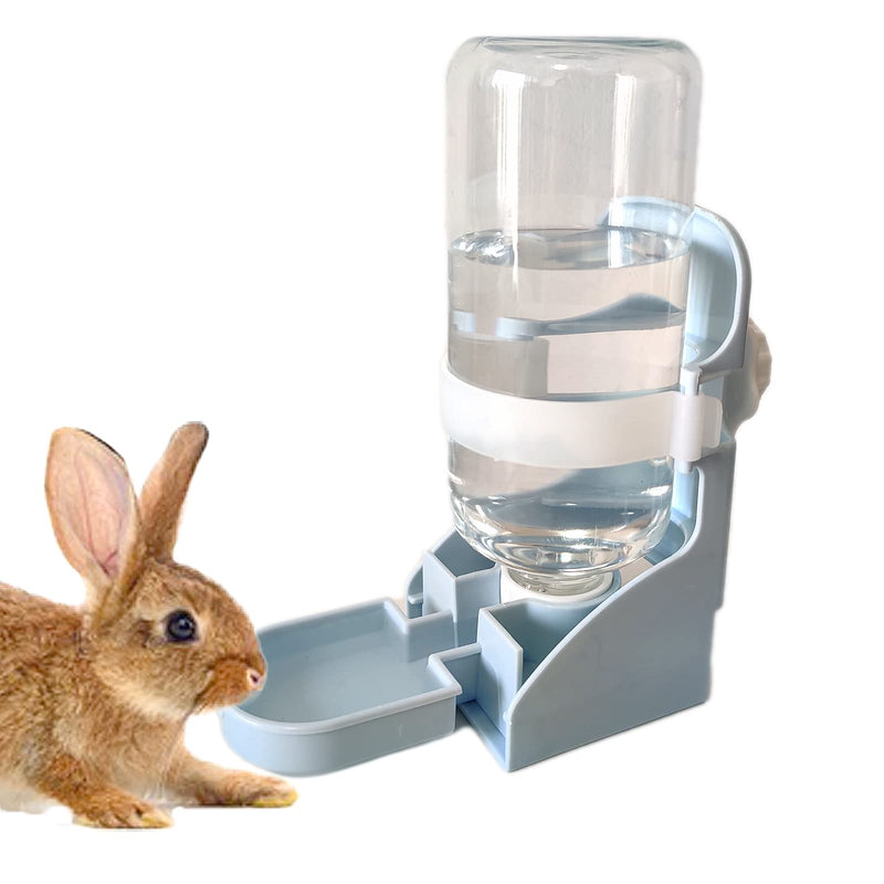PODOO Rabbit Water Bottle No Drip, 17oz Hanging Water Fountain Automatic Dispenser, Small Animals Cage Liquid Feeder for Guinea Pig, Bunny, Hamster, Chinchilla, Hedgehog, Ferret - BeesActive Australia