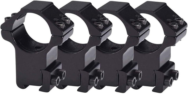GOTICAL – 30mm Dovetail Scope Ring Mount High Profile Rings for 11mm Dovetail Rails and Durable Material (Pair of 2) - BeesActive Australia