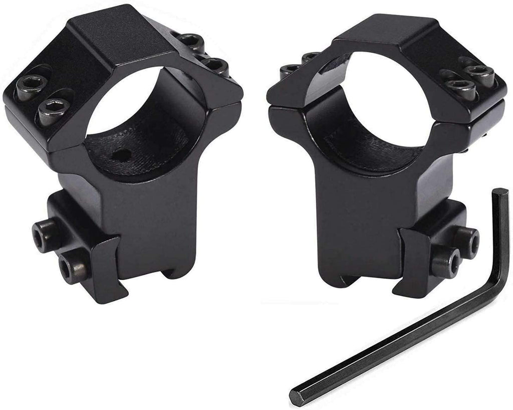 GOTICAL – 30mm Dovetail Scope Ring Mount High Profile Rings for 11mm Dovetail Rails and Durable Material (Pair of 1) - BeesActive Australia