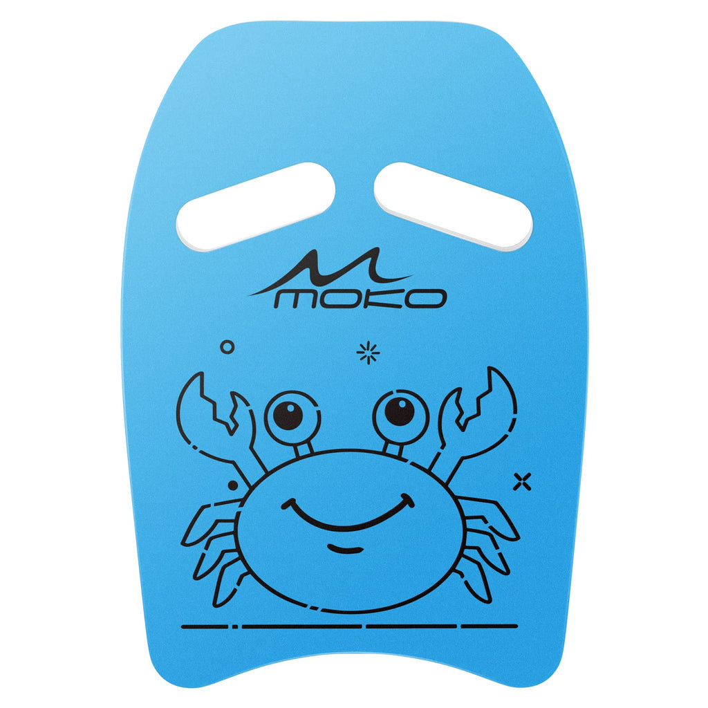 MoKo Swim Kickboard, Cartoon Swimming Training Kick Board Pool Exercise Equipment Promote Natural Swimming Position Water Fun Tool for Kids Sky Blue - BeesActive Australia