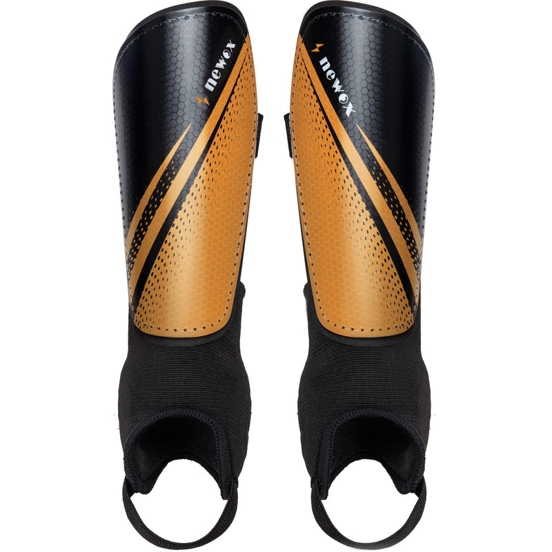 newox Soccer Shin Guards Youth - Protection Girls Shin Guards Soccer Youth - Soccer Sleevers Shin Pads - Soccer Shin Guards for Kids 3-16 Years Old Girls Boys Toddler Pink Orange+Black Large - BeesActive Australia