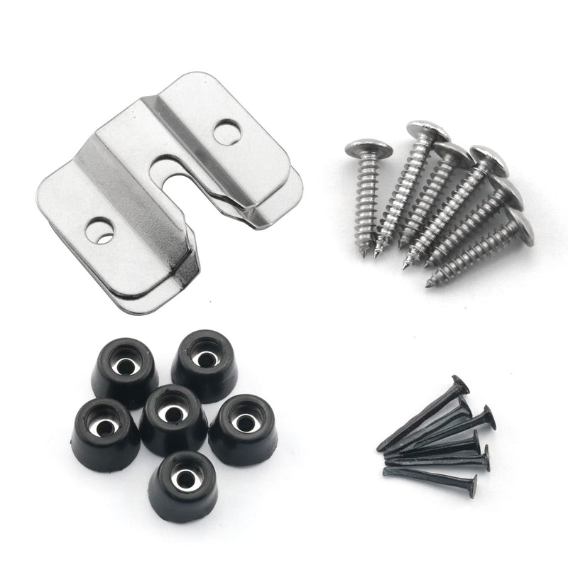 DGHAOP Dartboard Mounting Bracket Kit Hardware Accessories Wall Hanging Portable Dart Board Set with Pads and Screws Dart Holder - BeesActive Australia
