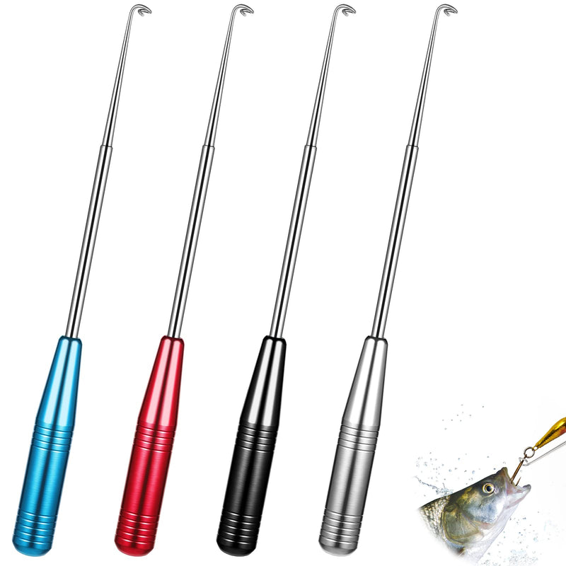 Civaner Fishing Hook Quick Removal Device Quick Fish Hook Remover Fish Hook Detacher Fish Hook Disconnect Device Fish Hook Removal Tool Fishing Accessory for Fishing Saltwater Freshwater, 4 Colors - BeesActive Australia