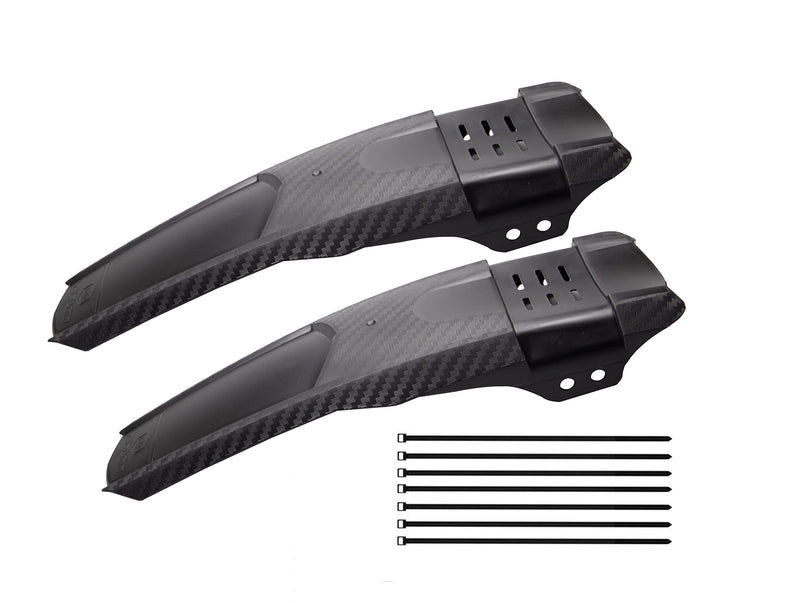 MEGHNA ENLEE Bike Fenders MTB Mudguard Front and Rear Fenders Universal MTB Bike Fenders Black - BeesActive Australia