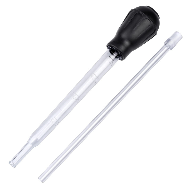 Dannisly Manual Fish Tank Water Changer Aquarium Dropper, 30ml Aquarium Gravel Cleaning Straw, Black Fish Tank Cleaning Waste Remover, Multifunction Aquarium Dropper Pipette Feeder with Extension Tube - BeesActive Australia