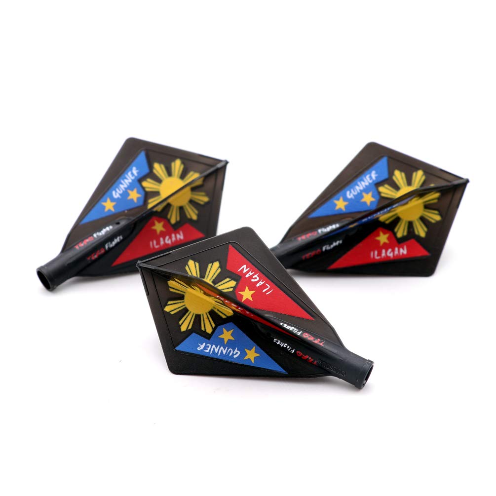 CUESOUL Tero Flight System Dart Player Ak4 Dart Flights,Set of 3 pcs - BeesActive Australia