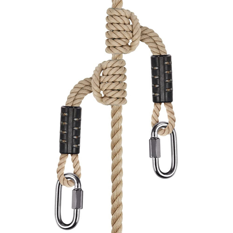 BeneLabel Poseidon Series Sewn Prusik Loops Ropes, Safety, 19", Diameter 2/5", 2 Pack, Beige off-white - BeesActive Australia