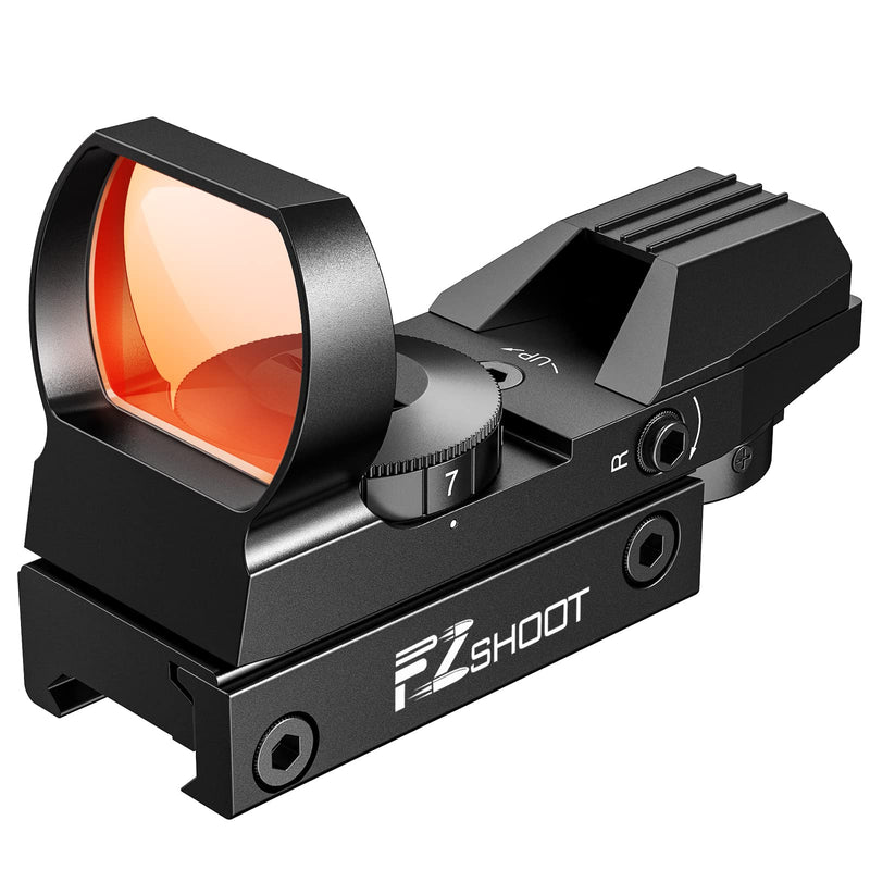 EZshoot Red Dot Sight Reflex Sight , 4 Adjustable Reticles Holographic Optic with 20mm Rail Mount - BeesActive Australia